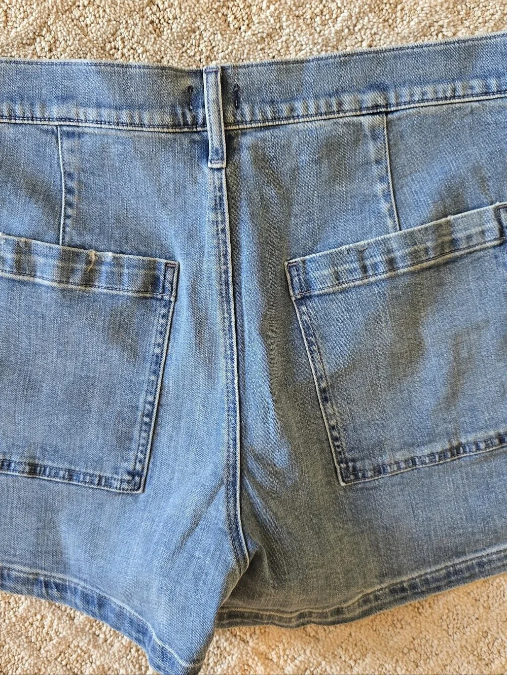 NWT! J Crew Light Blue Denim Women’s Shorts - Casual Patch Pocket Short